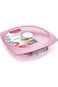 Maped Picnik Concept Adult Leakproof Lunch Plate, One Size, Tender Rose