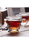 Glass Coffee Mugs 210 ml Cup Set of 6 pcs, Crystal Espresso Mug, Clear Toughened Glass Mug with Han