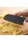 2 PCS Crinkle Cutter Knife,Stainless Steel Crinkle Cutter for Veggies,French Fry, Potato, Cucumber,
