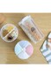 YRQX Compartment Storage Tank, Airtight Food Storage Container, Plastic Cereal Dispenser with Lids
