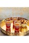 طقم شاي مغربي 6 قطع ذهبي