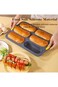 Yelajoy Premium Silicone Baking Molds - Nonstick Loaf Pan &amp; Hot Dog Bun Pan Set   Heat-Resistant Br
