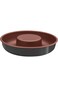 Tramontina Vermont 24cm 1.4L Graphite Aluminum Cake Pan with Copper Interior Starflon Max PFOA Free
