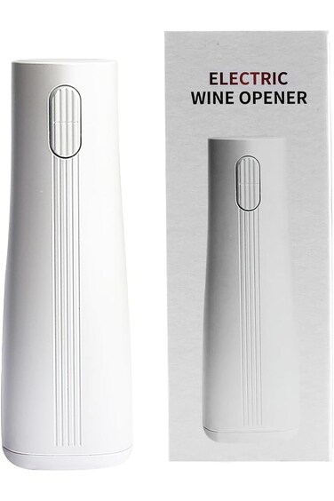 فتاحة زجاجات نبيذ كهربائية من نالاكال، مفتاح كهربائي لاسلكي، زر بنقرة واحدة، مفتاح أوتوماتيكي قابل لإعادة الاستخدام