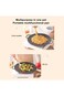 BBQ Grill Pan 30cm Non-stick Grill Pan Round Bbq Plate 2 Handles Korean Grill Pan Nonstick Durable