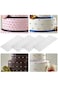 ELECDON Transparent Cake Fondant Impression Mat, Cake Fondant Baking Decoration Tools,Square Diamon