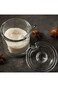 LYNK HOME Classic Clear Glass Sugar Bowl Set with Lid Serving Spoon Salt Pot Pepper Storage Jar Sea