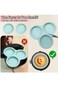 SWIUKPHE Muffin Top Pans for Baking Hamburger Bun Pan 2PCS Silicone Muffin Molds Muffin Pan Fryer E