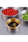 KASTWAVE Stainless Steel Sauce Dish, Seasoning Dishes, Premium Sushi Dipping Bowl Saucers, Metal Ra