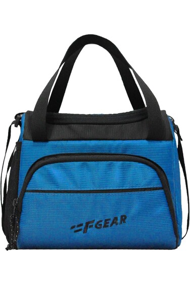 F Gear Yolo Lunch Bag (Aqua Blue Black)