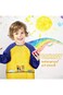 ELECDON Kids Painting Aprons Children's Fabric Art Smock for Cooking, Baking, and Crafts, Kids Art