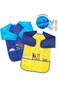 ELECDON Kids Painting Aprons Children's Fabric Art Smock for Cooking, Baking, and Crafts, Kids Art
