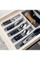 Kitchen Drawer Organizer Tray,Expandable Drawer Cutlery Organizer For Flatware, Silverware, Cooking