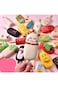 PUPU Popsicle Molds, Homemade Silicone Ice Cake Pop Molds Oval 4 Cavities White, Cakesicle Baking M