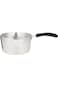 Raj Aluminum Milk Pan, Silver-KMP00L