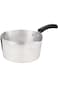 Raj Aluminum Milk Pan, Silver-KMP00L