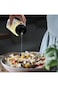 Azonee Honey Dispenser Glass, 2 Pcs Jar With Lid and No Drip Plastic Pour Spout, Oil Vinegar Contai