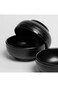MN 3 Pieces Melamine Black Sauce Dip Plates   Shatterproof Dishwasher Safe   Small Side Appetizer P