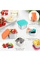 SWIUKPHE 3 Pack Stainless Steel Snack Containers, 6oz Small Metal Food Storage Containers with Leak