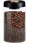 TRASSLE Vacuum Coffee Canister Mason Jar, Airtight Food Storage Overnight Oats Containers with Lids