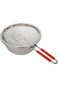Alsanidi, Stainless Steel Rice Strainer, Fruit Vegetable Rice Strainer, Silver, Size 24 cm, 6932111