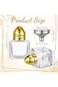 Uiifan 12 Pcs 0.5 oz Cube Shape Small Salt and Pepper Shakers with Tone Tops Clear Mini Glass Seaso