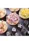 Khazna Russian Piping Tips Baking Supplies Set Cake Decorating Tips for Cupcake Cookies Birthday Pa