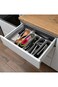 LBMT Kitchen Drawer Organizer, Expandable Utensil Cutlery Tray, Adjustable Silverware Drawer Organi