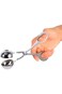 Non Stick Meat Melon Baller, Stainless Steel Home Maker Meat Baller Tongs Cake Pop Meatball Maker I