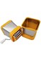 CLASSYTOUCH Vegetable Steel Chopper with Rotating Blade, Yellow, 8110816, CT 1108