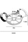 Ox Premium Quality Stainless Steel Apple Pear Cutter   Heavy Duty Stainless Steel Apple Cutter 8 Sl