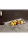 Plate Stand Cake Glass Fruit Cupcake Footed Display Tray Platter Bowl, CLEAR CRYSTAL,multipurpose
