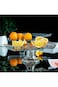 Plate Stand Cake Glass Fruit Cupcake Footed Display Tray Platter Bowl, CLEAR CRYSTAL,multipurpose