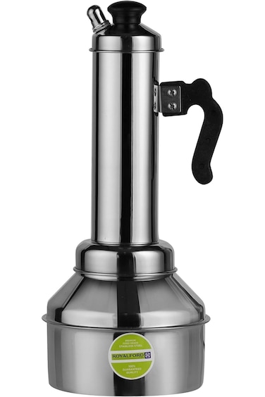 Royalford Whistling Puttu Maker, Stainless Steel, RF10518   Food-Grade Stainless Steel   Heat-Resis