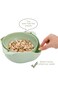 Oasisgalore 3-Pack Double Dish Pistachio Nut Bowl with Seeds Shell Storage - Perfect for Pistachios