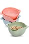 Oasisgalore 3-Pack Double Dish Pistachio Nut Bowl with Seeds Shell Storage - Perfect for Pistachios