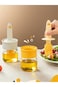 Excefore Glass Oil Dispenser Bottle with Silicone Brush - Oil Dispenser for Kitchen Cooking, Frying