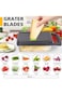 Duomama 13-in-1 Vegetable Chopper &amp; Slicer - Pro Onion Dicer with 8 Blades - Multifunctional Kitche
