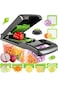 Duomama 13-in-1 Vegetable Chopper &amp; Slicer - Pro Onion Dicer with 8 Blades - Multifunctional Kitche