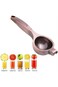 wda Manual Citrus Juicer Squeezer, Antique Copper Finish, Heavy-Duty Metal Construction