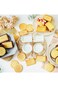 Cookie Stamps Set, Azonee 4 Pcs Cookie Press Mold, 3D Classic Cookie Cutter with Plunger Stamp, Fun