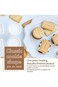Cookie Stamps Set, Azonee 4 Pcs Cookie Press Mold, 3D Classic Cookie Cutter with Plunger Stamp, Fun