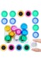 TERRIFI 30pcs Whiteboard Magnets, Round Notice Board Planning color Refrigerator Magnets, 30 mm Pla