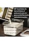 Grain Storage Bucket, Airtight Rice Container with Pop Up Lid &amp; Free Measuring Cup, Moisture, Insec