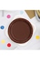 Unique Square Paper Plate 16 Pieces, 7 Inch Size, Bright White