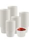 400pcs 1oz Paper Cups Disposable Paper Souffle Cup for Ketchup, Sacrament, Condiments, and Medicine