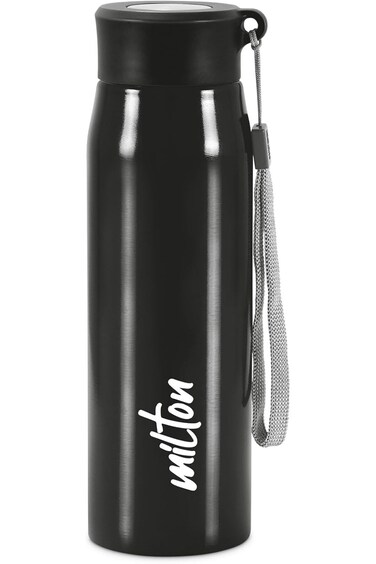 زجاجة مياه ميلتون من الفولاذ المقاوم للصدأ، سعة 690 مل، بجدار واحد، خالية من مادة BPA، مانعة للتسرب، مقاومة للصدأ، سهلة الإمساك