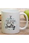 Retreez Funny Mug - The Ocean Made Me Salty Mermaid Beach Sea 11 Oz Ceramic Coffee Mugs - Funny, Sa