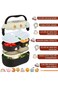2 Pcs Kawaii Bento Box Leakproof Stackable Lunch Container with 3 Compartments Portable Preschool L