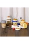 RCCO Glass Jars, Overnight Oats Container with Lid and Spoon [4 Pack], Overnight Oats Jars, 350ml /